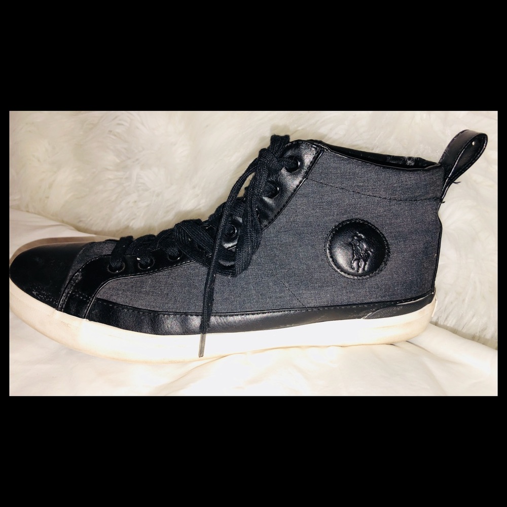Men’s Ralph Lauren POLO hi Top Clarke sneakers